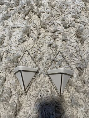 Geometric Triangle wall plant hangers